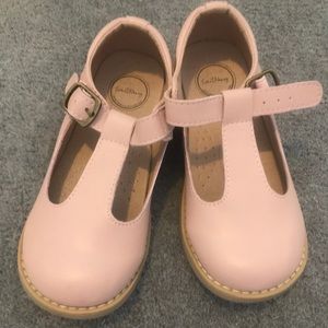 Light Pink T-strap Mary Janes